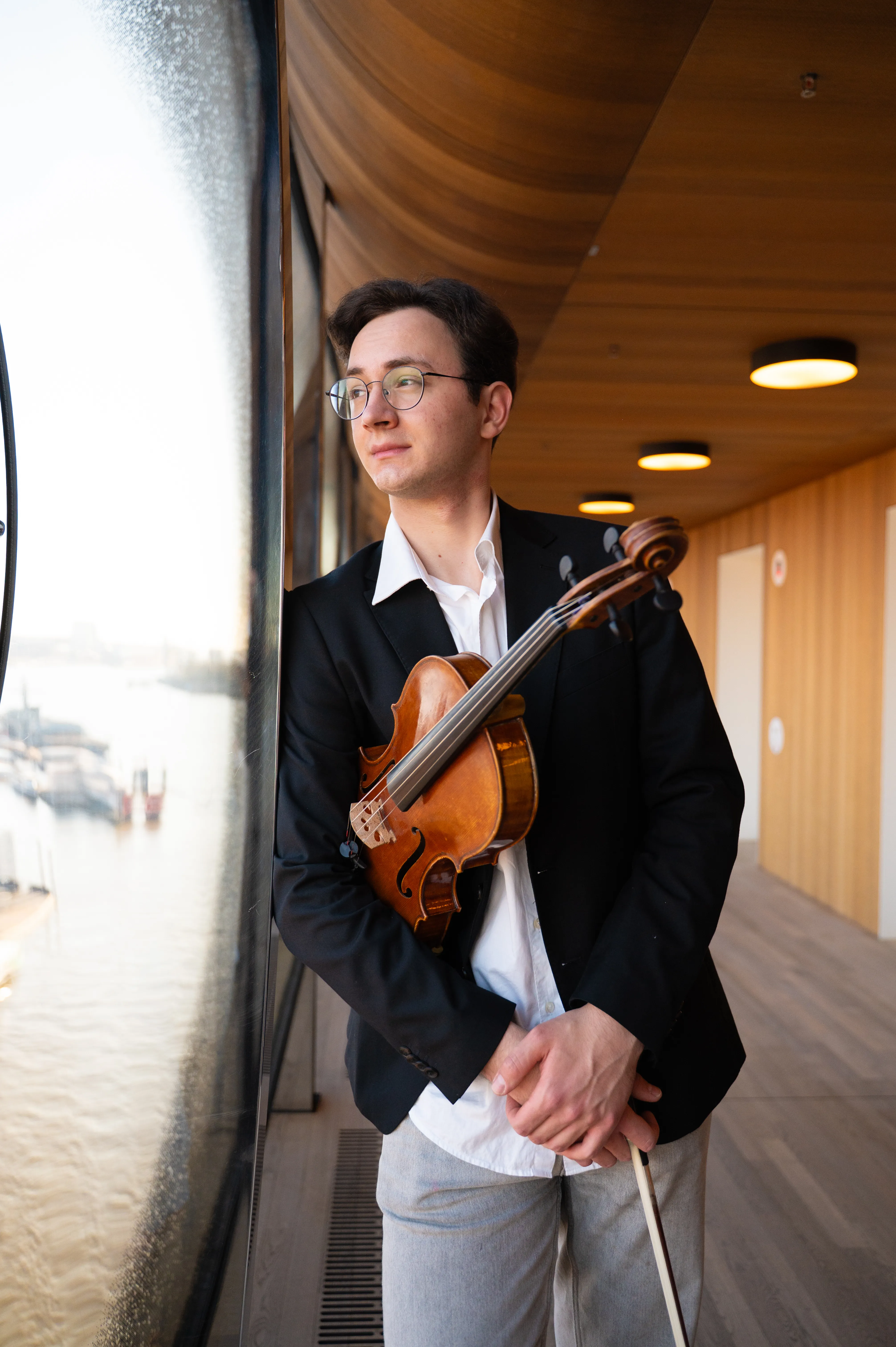 Portrait d'Olekhsandr Ahafonov, Alto au Swiss-Alps Festival 2026