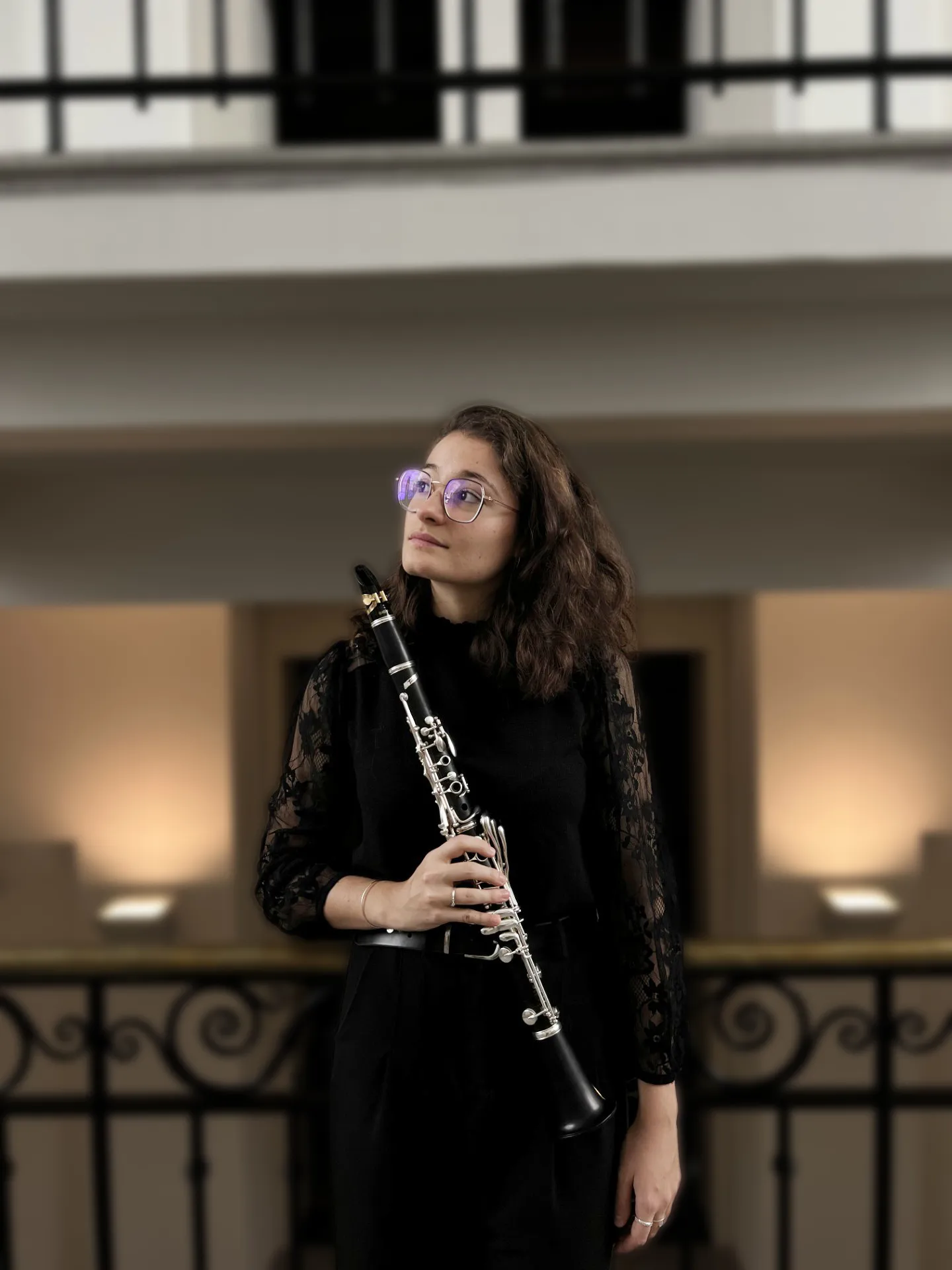 Portrait de Sophia Marchadier, Clarinette au Swiss-Alps Festival 2026